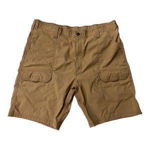 Wrangler Cargo Shorts Five Star Premium Mens 38X9 Kangaroo Brown